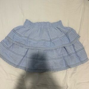 Day+Moon Tiered Ruffle Mini Skort